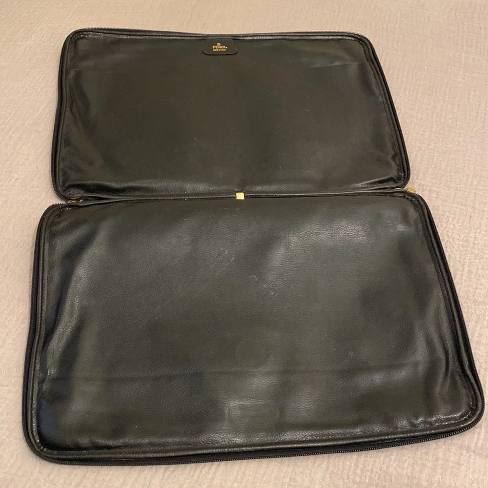 FENDI Vintyge Black Laptop Sleeve